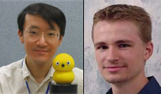 ����������� ��� ������ �� �������� ������ ������ Keepon ����� �� ����� ������. � ���������� (�� ������ ������) � �������� ������� � �� (���� � ������ nict.go.jp � roboceptionist.com).