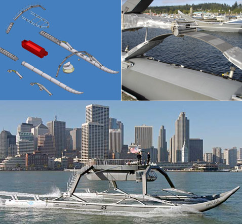 ����� �������� ������ Proteus. ������� ������ � ��� �������. �����: �� ���� ������ ����� ���������� ��� �������� ��������� (����������� Marine Advanced Reasearch, ���������� just...eD/flickr.com � San Francisco Chronicle/Paul Chinn).