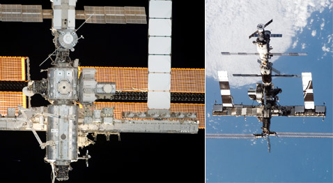 ��� � ��������� ����� � �������� ������ � ����� ������ (���� NASA).