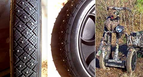 "Extra-traction Tires"&nbsp;� ���������� �������� ���� Michelin, �������������� "������-���������" � ������� �, ����� �������, ���������� ������������. ������&nbsp;� ��� "����������" (���� � ����� off-roadsadventure.com).