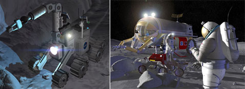 ���� �� �������� �������� ����� ��������� �������� ���� � ������������� ������������� (����������� NASA).