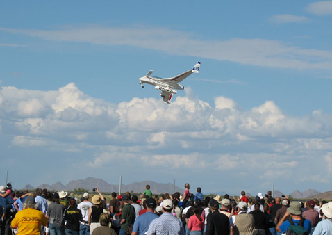 ����� EZ Rocket ��������� ���������� �������� ����� ����������� Personal Spaceflight Expo (���� X PRIZE CUP).