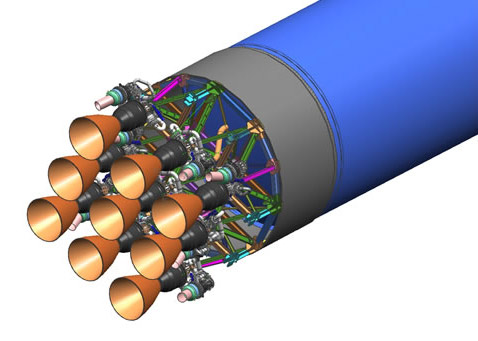   Falcon 9   9  Merlin, ,  " 2",           ,  Merlin 1 ( SpaceX).