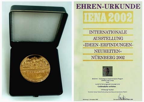  ,  DM AeroSafe   IENA 2002.