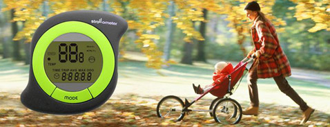 "Happy strolling!"   Strollometer     " " (   strollometer.com).