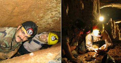      (Nicole Ryan)    ( Riverbluff Cave).