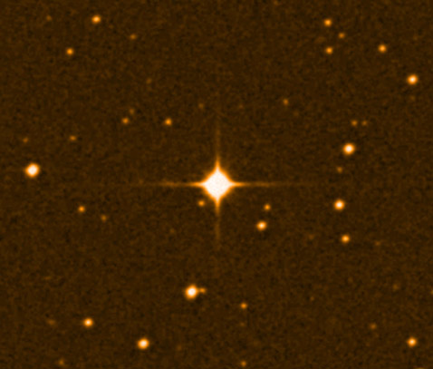 ������ Gliese 581 ������� ����� �� 20,5 �������� ��� �� ��� (���� Digital Sky Survey).