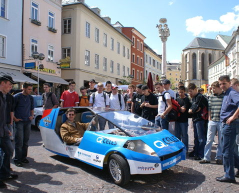         (Villach) ( Solartaxi).