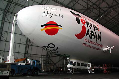  ,    Zeppelin Luftschifftechnik          (Ferdinand von Zeppelin).       Nippon Airship (   zeppelin-nt.com).