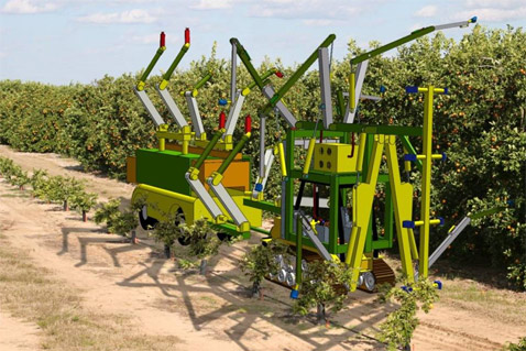 Orange Harvester. ����� �������� ����� ������ Vision Robotics �������� �������� ��� � ��������� ����, � ��������� ������� ������&nbsp;� ���� ����� ��� (����������� Vision Robotics).