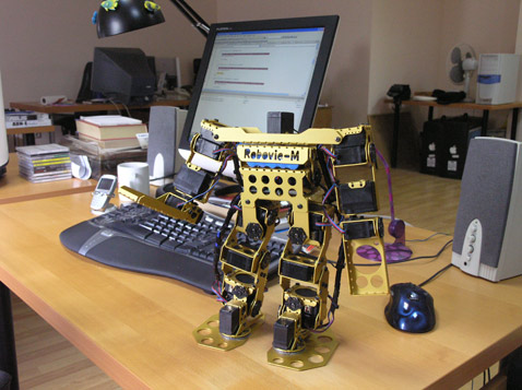 �������� ������ ��� ������ �������� Robovie-M. �� � ������ ���������: 290 � 240 � 65 �� (���� MEMBRANA).