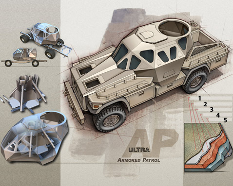      " "  ,   .    ,     5 : 1-  Linex   (  ), 2  , 3   -, 4  , 5   Linex ( Scott Badenoch/GTRI   defensereview.com).