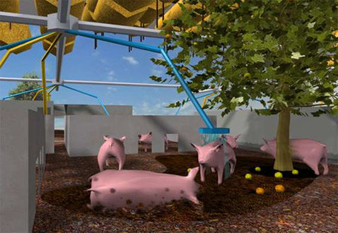 ������ ������� ����������, ��� Pig City � ��� ������� � ����������. �� �� ���� ��� ������� (����������� � ����� mvrdv.nl).