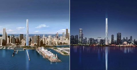 � ����, � ����� ����� ��������� (����������� Shelbourne Development/Santiago Calatrava).