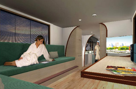 �� ������ ����� ������� ����� � ����� ����� L (����������� Double Decker Living).