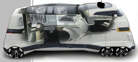 GMC PAD  .     ( GM West Coast Advanced Design Studio).