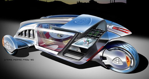        Maybach California Gourmet Tourer ( Andre Frey/Mercedes-Benz Advanced Design).