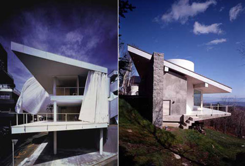 : Curtain Wall House. : Villa Kuru (1991 ).      ,  3,7 ,      .    ,         ,       . Villa Kuru   ,   1,6     ( Shigeru Ban Architects).