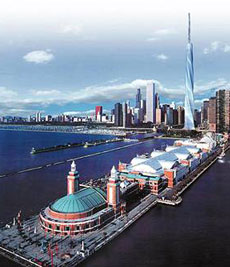     (Chicago Architecture Foundation)   (Lynn Osmond) ,  " ,   ,      " ( Santiago Calatrava S. A.).