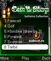 Can�t Stop Solitaire Collection
