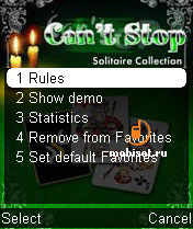 Can�t Stop Solitaire Collection