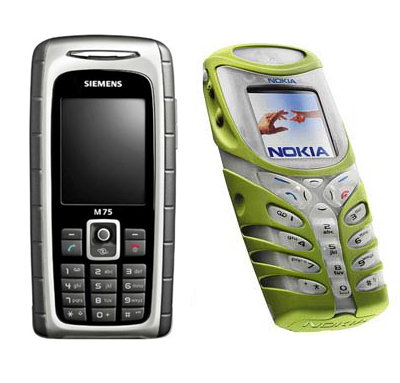 Siemens M75 � Nokia 5100