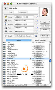 Sony Ericsson & Macintosh