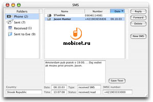 Sony Ericsson & Macintosh
