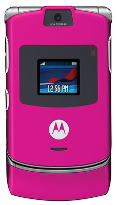 Motorola RAZR V3 Pink