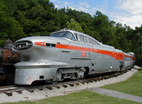 ��������� ����������� Aerotrain ����� � ����� ���������� � ����-����� (���� � ����� discoverlivesteam.com).