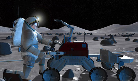 ����������� ������ �������� �� ������ ���� � ������� ���� (����������� NASA).