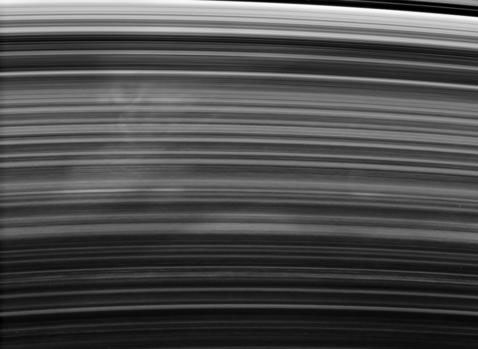 �� ����������� ������ ������ ��� ������� "�����������". �� "����� ��������" ������� � ������ B (���� NASA/JPL/Space Science Institute).