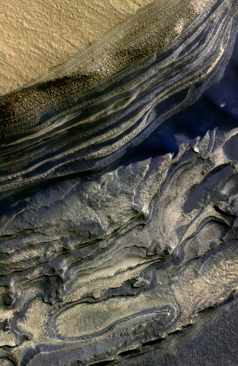 ������� ���� � �������� �������, �������� ��������� Mars Reconnaissance Orbiter (���� NASA/JPL-Caltech/Univ. of Arizona).